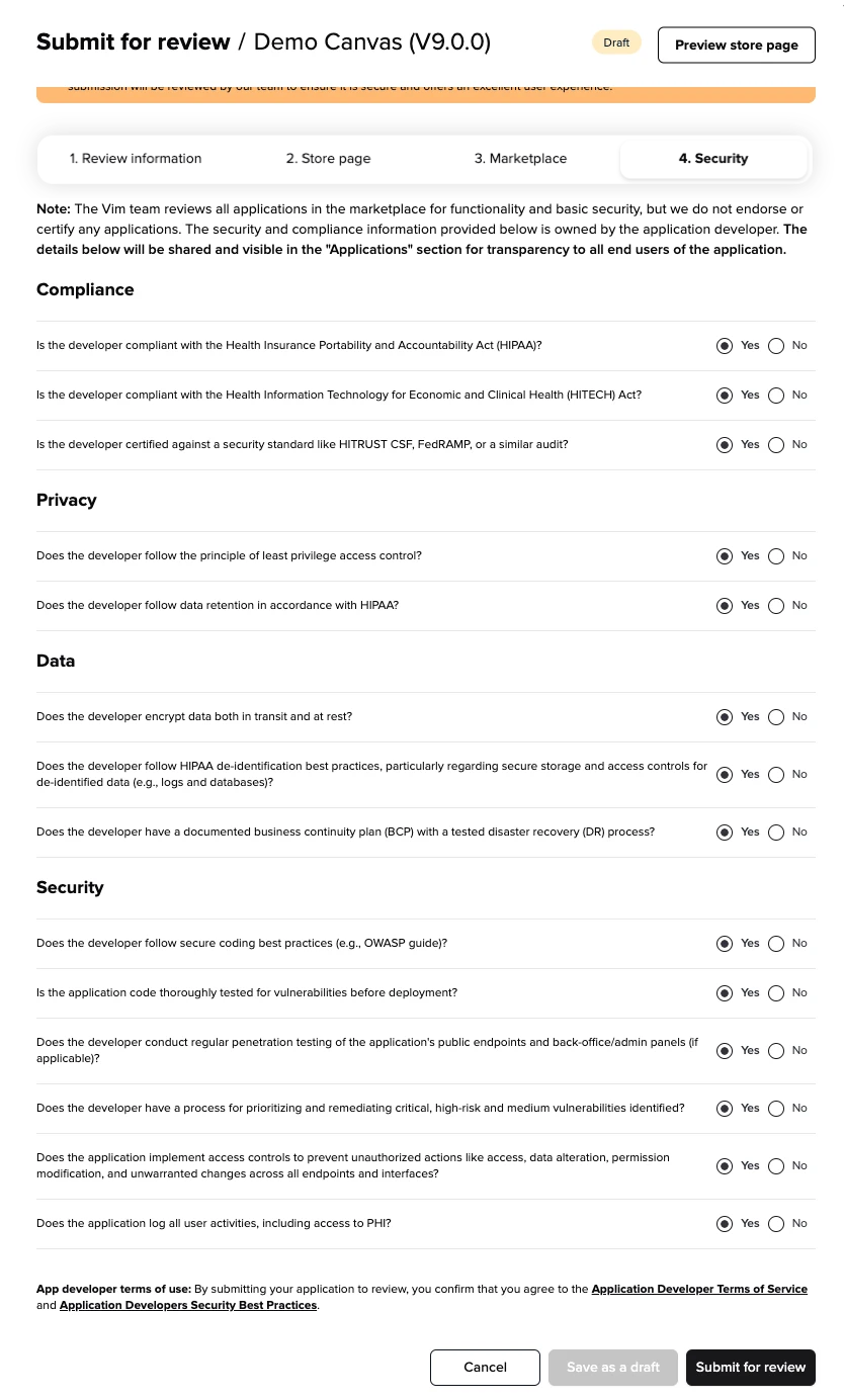 security form